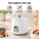 Devanti 2-in-1 Yoghurt Maker and Fermenter 2L with Greek Yoghurt Strainer Soft Cheese Machine