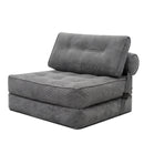 Levede Convertible Sofa Bed Foldable Single Sleeper Bed Compact Living Room Grey-2050056788195282944