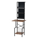Levede Tall Record Player Stand Vinyl Storage Up to 200 Albums Turntable Rack-2050056774895144960