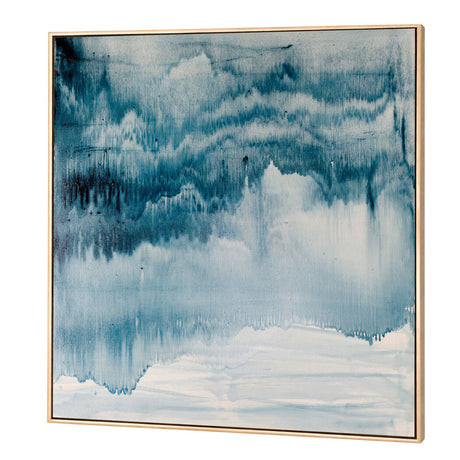 Yezi  Wall Art Canvas Modern Abstract 80×80cm Framed Artwork Home Office Decor-2050059007254728704