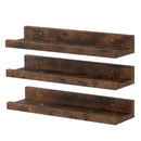 Levede Floating Shelves 3 Pack Wall Mounted Wood Storage Display Rack Room Decor-2050056792897097728