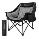 Levede Folding Camping Chair Extra Large Outdoor Portable Fishing Travel Seat-2050056782147096576