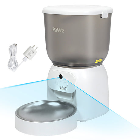 Pawz 4L Auto Pet Feeder Automatic Camera WiFi App-2006732706821574656