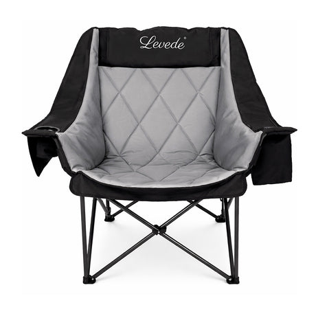 Levede Folding Camping Chair Extra Large Outdoor Portable Fishing Travel Seat-2050056782147096577
