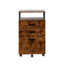 Levede Mobile File Cabinet 3 Drawers Home Office Desk-2006732762572263425