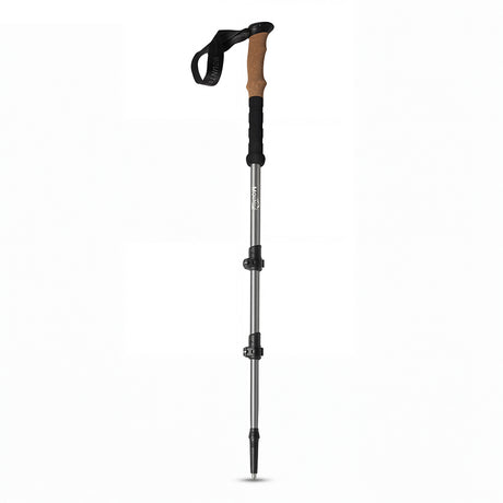 Mountview 2 Pcs Hiking Trekking Poles Walking Stick Adjustable Lightweight Grey-2050059022622658561