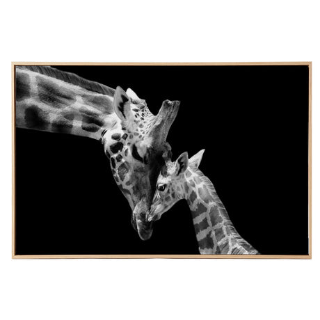 Yezi  Animal Wall Art Canvas Modern Abstract 80×120cm Framed Artwork Home Decor-2050059007607050241