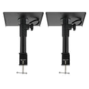 Levede 2x Desk Clamp Speaker Stands Set Adjustable Rotatable Monitor CD Player-2050056791437479937