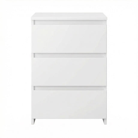 Levede Bedside Table Side Table 3 Drawers Storage Nightstand Bedroom Cabinet-2050056781023023105