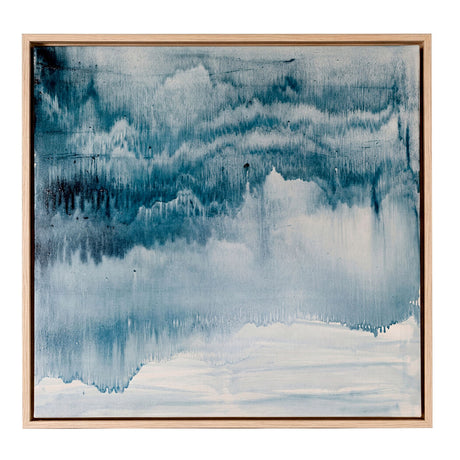 Yezi  Wall Art Canvas Modern Abstract 80×80cm Framed Artwork Home Office Decor-2050059007254728705