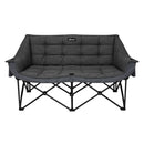 Levede Double Camping Chair Folding Outdoor Portable Fishing Picnic Travel Seat-2050056782503612417
