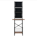 Levede Tall Record Player Stand Vinyl Storage Up to 200 Albums Turntable Rack-2050056774895144961