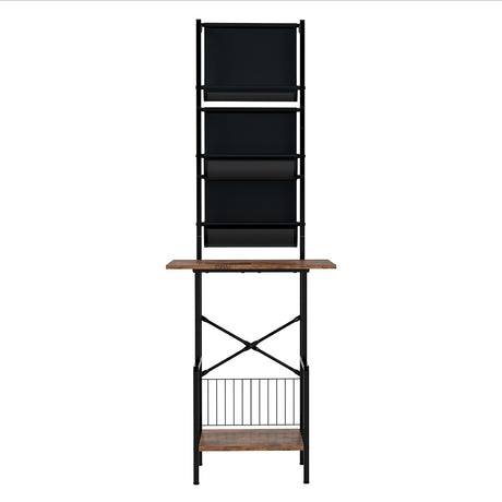 Levede Tall Record Player Stand Vinyl Storage Up to 200 Albums Turntable Rack-2050056774895144961