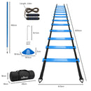 Centra Soccer Agility Training Poles Set Includes 6 Agility Poles Agility Ladder-2050059020542283778