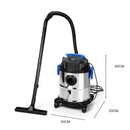 Spector 20L Wet Dry Vacuum Cleaner Blower Floor Carpet HEPA Filter Garage 1200W-2050059019095248898