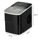 Spector Portable Ice Maker Machine Ice Cube Tray 15kg Bar Countertop Self Clean-2050056762651971586