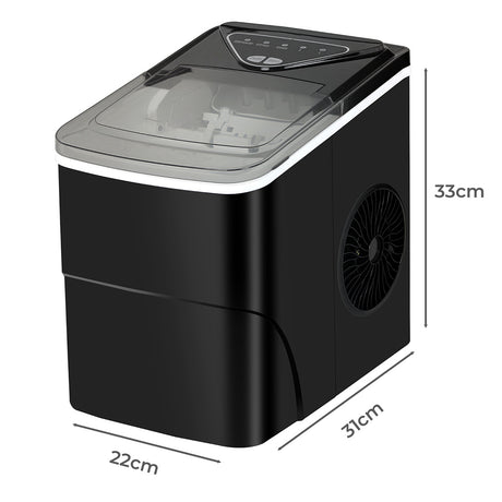Spector Portable Ice Maker Machine Ice Cube Tray 15kg Bar Countertop Self Clean-2050056762651971586