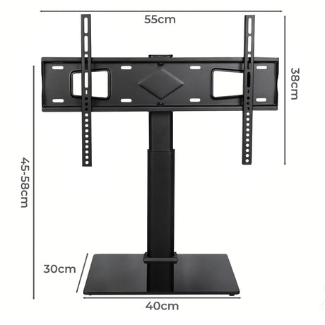 Levede TV Stand with Mount Table Top Bracket Desktop 32 to 75 inch LED-2050056768393973762