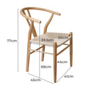 Levede 6x Dining Chairs Wooden Hans-2018816938473558018