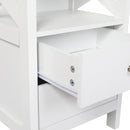 Levede Bedside Table Nightstand Side End Table 2 Drawers Storage Bedroom Cabinet-2050056781207572483