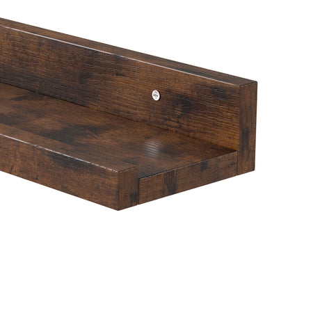 Levede Floating Shelves 3 Pack Wall Mounted Wood Storage Display Rack Room Decor-2050056792897097731