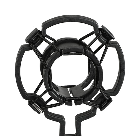 Levede Desktop Microphone Stand Adjustable Pop Filter Shock Mount Base Kit Black-2050056791613640707
