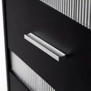 Levede Smart Bedside Table Charging Station Motion Sensor Modern Nightstand-2050056780108664835
