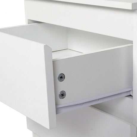 Levede Bedside Table Side Table 3 Drawers Storage Nightstand Bedroom Cabinet-2050056781023023107