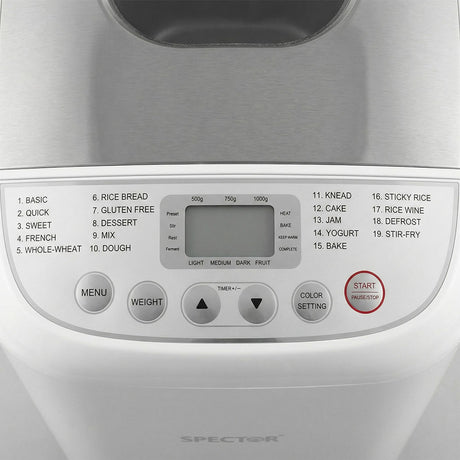 Spector Automatic Bread Maker Machine Oven Non Stick Bakehouse Kneading Mixing-2050056759778873347