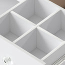 Levede Dressing Table LED Makeup Mirror Stool Set Vanity Desk 5 Storage Drawer-2050056769404801027