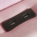 Levede King Floating Bed Frame LED Headboard USB Pink-2050056739193229315