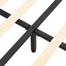 Levede Metal Wooden Bed Frame Queen Panel Plush Upholstered Mattress Platform-2050056770650509316