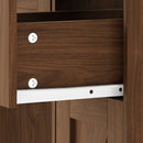 Levede Dressing Table LED Makeup Mirror Stool Set  Vanity Desk Cabinet 3 Drawers-2050056769220251652