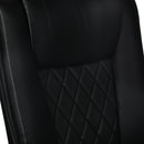 Levede Executive Office Chair Footrest PU Leather Tilt Gaming Work Seat Black-2050056783220838404