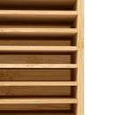 Levede Bamboo Marker Organizer Large Capacity Holder-2029387216006025220