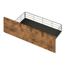Levede King Bed Frame Industrial Storage LED Charing-2050056748445863940