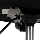 Levede Swivel Office Chair Ergonomic Stool Height Adjustable Footrest Backrest-2050056760940695556