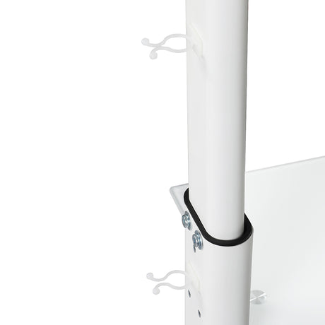 Levede TV Floor Stand 32-65 Inch Universal Swivel Height Adjustable Mount White-2050056791261319173