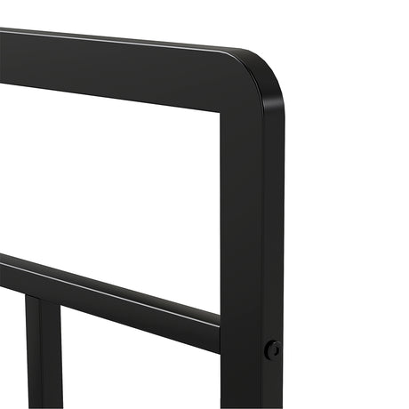 Levede Double Bed Frame Metal Base Platform Headboard Heavy Duty Mass Storage-2050056771011219461