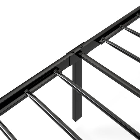 Levede Single Bed Frame Leather Headboard RGB 2 Drawers-2050056739788820485