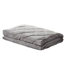 DreamZ 9KG Double Size Anti Anxiety Weighted Blanket Gravity Blankets Grey