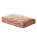 DreamZ Anti-Anxiety Weighted Blanket 7 KG in Dusty Pink Colour