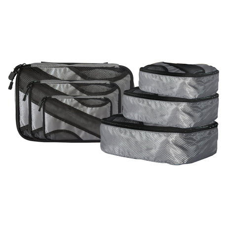 6 Pcs Travel Cubes Storage Toiletry Bag Clothes Luggage Organizer Packing Bags