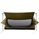Mountview Camping Swags Canvas Free Standing Swag Dome Tents Kings Double Khaki