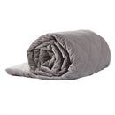 DreamZ 9KG Double Size Anti Anxiety Weighted Blanket Gravity Blankets Grey