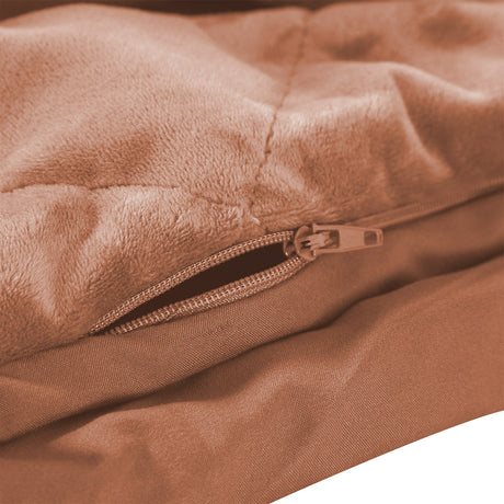 DreamZ Dustypink 11kgs Weighted Blanket in Dusty Pink Colour