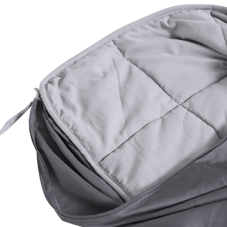DreamZ 9KG Double Anti Anxiety Weighted Blanket Bamboo Fiber Cover Pillowcase
