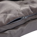 DreamZ 5KG Anti Anxiety Weighted Blanket Gravity Blankets Grey Colour