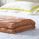 DreamZ Anti-Anxiety Weighted Blanket 7 KG in Dusty Pink Colour