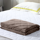 DreamZ 9KG Double Size Anti Anxiety Weighted Blanket Gravity Blankets Mink